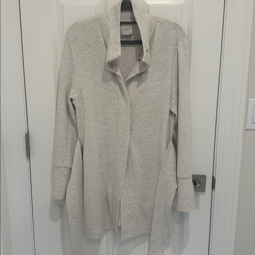 Varley Cream Belted Jacket - Picture 9 of 11